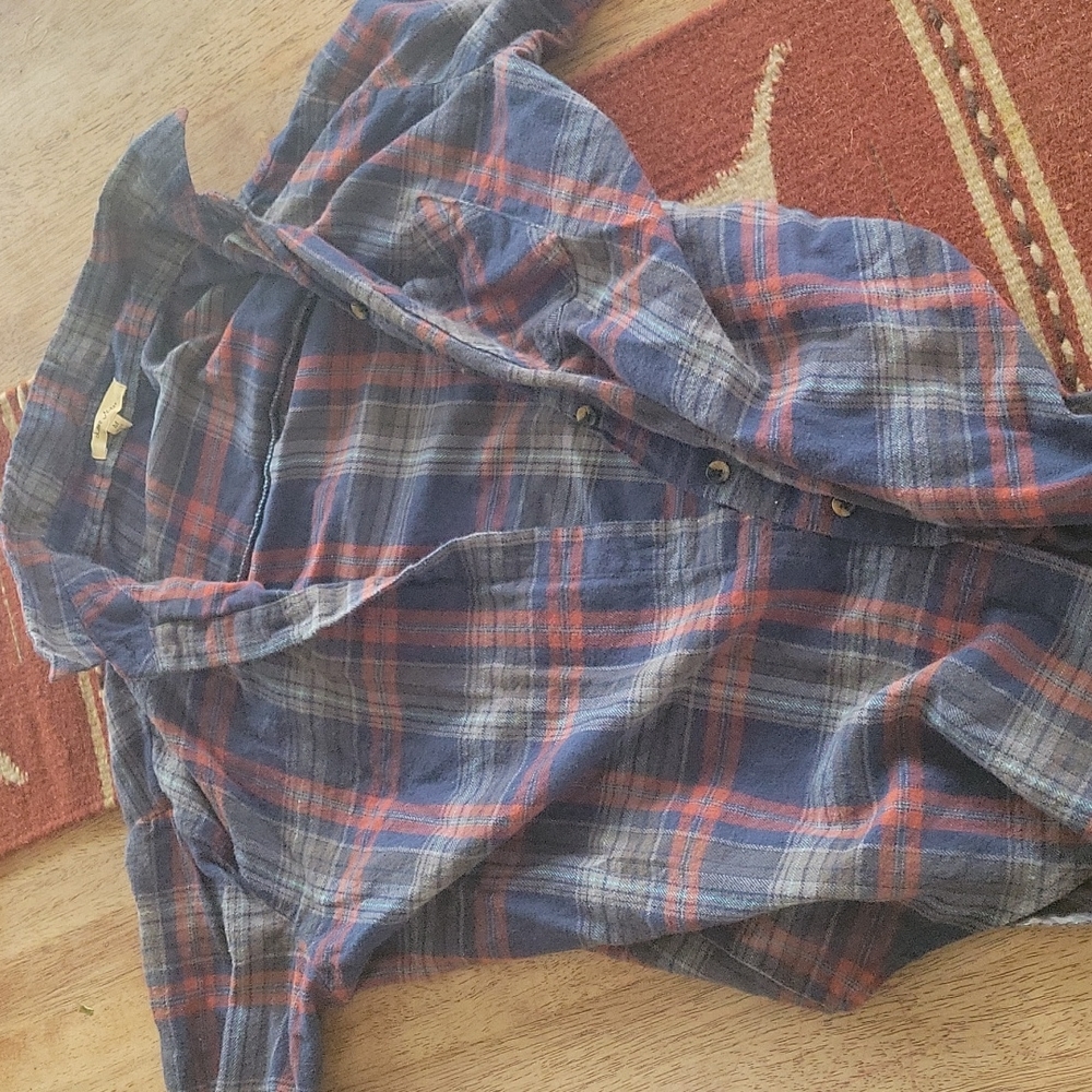 Plaid button down